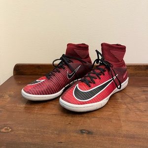 Nike Mercurial X Proximo II DF IC FlyKnit Red Black 831976-606 Men Size 7.5 RARE